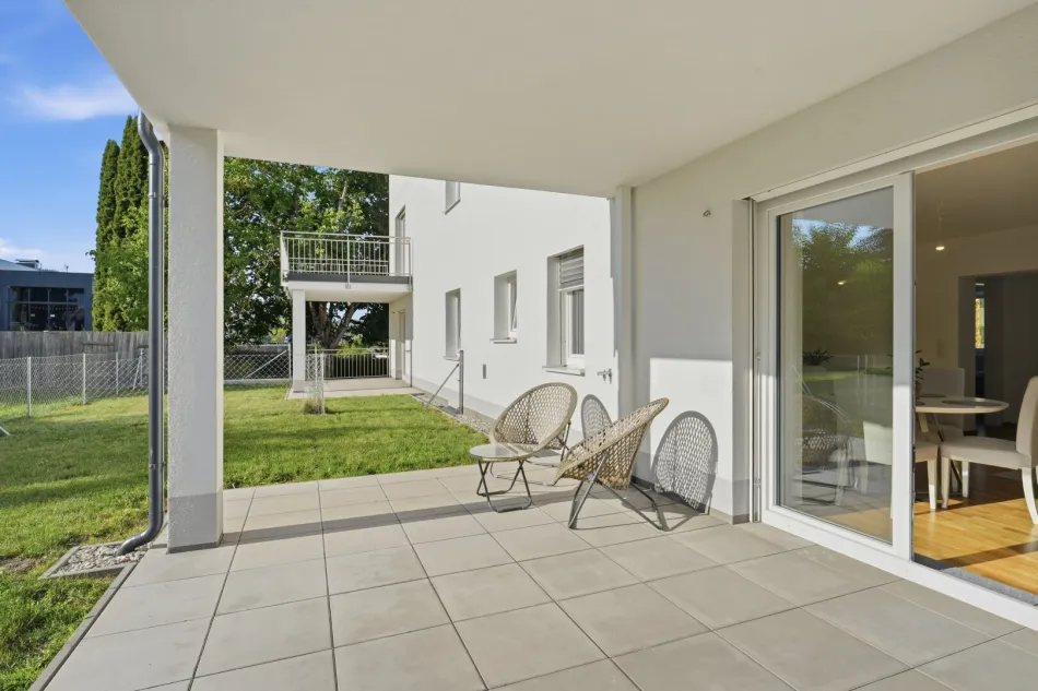 Großzügige 3-Zimmer-Gartenwohnung mit Terrasse für höchste Wohnqualität - Bild