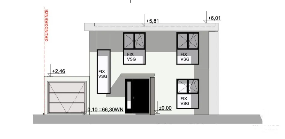 Ihr modernes Traumhaus in Hietzing – Projekt inklusive Baubewilligung - Bild