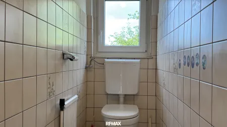 WC mit Fenster