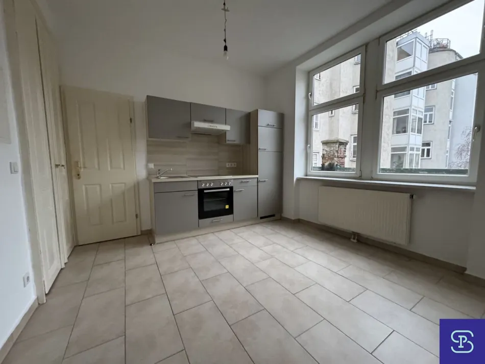 Provisionsfrei: Hofseitige 17m² Mini-Garconniere mit Einbauküche - 1150 Wien - Titelbild