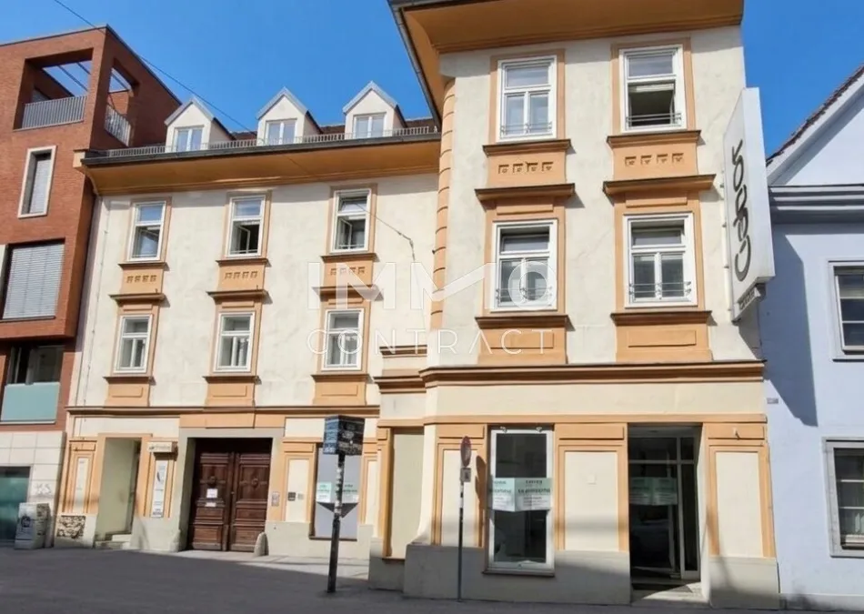 Zentrale 2 Zimmer Altbau-Wohnung (WG-geeignet) nahe dem Kunsthaus | Feuerbachgasse 6, Top 2 - Titelbild