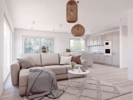 DAN-WOOD Bungalow Perfect-86 Wohnzimmer