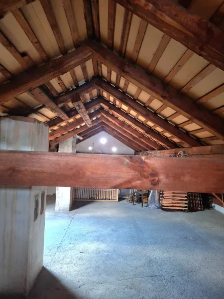Dachboden mit 60 m2 Platz