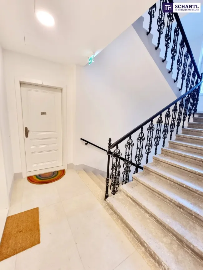 Neuer Preis! Die perfekte 2-Zimmer Wohnung in 1030 Wien! Ideale Aufteilung + Hochwertige Ausstattung + Rundum saniertes Altbauhaus! Worauf warten Sie? - Bild