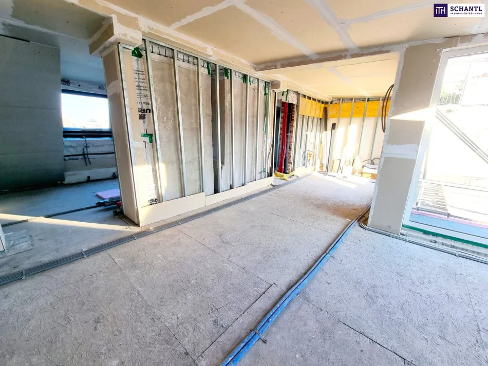 Hier oben gibt’s mehr als nur frische Luft! Einfach WOW! Ab ins Dachgeschoss und rein ins neue Leben! 4 Zimmer + Alles auf einer Ebene + Lift direkt ins Penthouse + Hochwertige Ausstattung! Jetzt zugreifen! - Bild