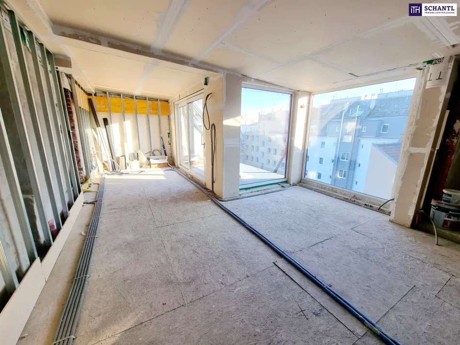 Hier oben gibt’s mehr als nur frische Luft! Einfach WOW! Ab ins Dachgeschoss und rein ins neue Leben! 4 Zimmer + Alles auf einer Ebene + Lift direkt ins Penthouse + Hochwertige Ausstattung! Jetzt zugreifen! - Titelbild