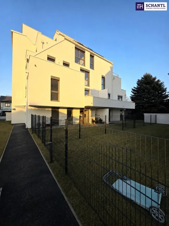 WOW - Ab ins Dachgeschoss mit 3 Terrassen! Klimaaktiv Bronze! Lichtdurchflutet + Perfekte Raumaufteilung + Hochwertige Ausstattung + Nachhaltig! TOP Neubau-Projekt mit naturnahen Gewässern ums Eck! - Bild