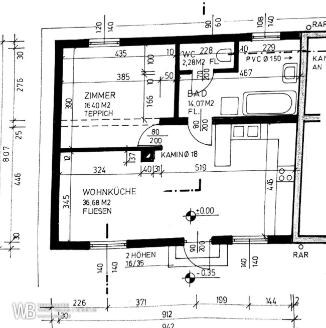 Singlewohnung + Ruhelage + Garten + Garage + Pool optional - Bild
