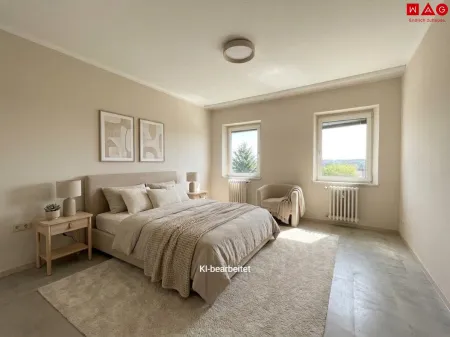 Schlafzimmer KI generiert
