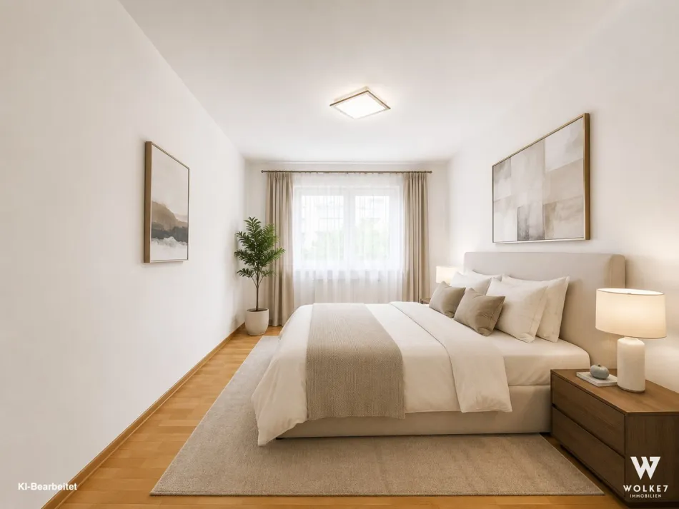 Helle 4-Zimmer-Wohnung mit Balkon in ruhigen Innenhof Nähe U3 Enkplatz | Zentrum Simmering - Titelbild