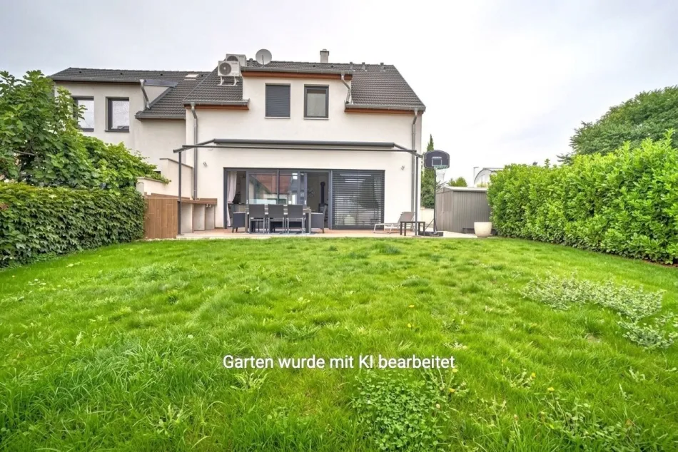 Modernes Familienhaus mit großzügigem Garten in ruhiger Zentrallage von Neusiedl am See - Titelbild
