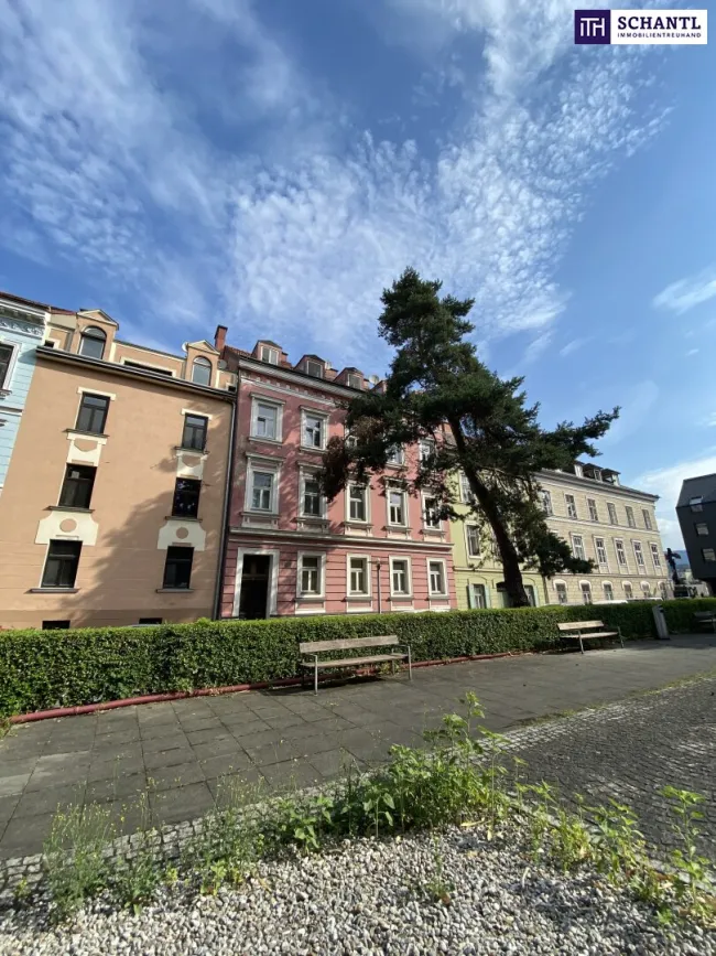 Voll-Vermietet - Einnahmen ab Tag 1! Historisches Zinshaus in erstklassiger Zentrumslage direkt am Leobener Stadtpark - Bild