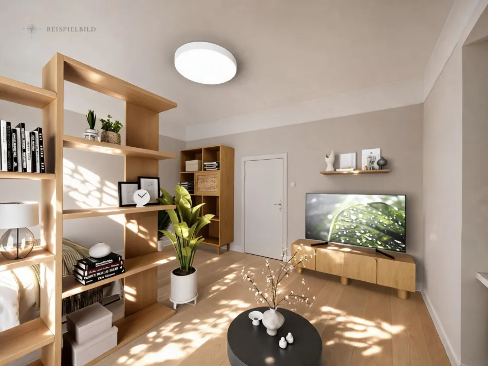 4,4% Rendite: 37 m² Anlegerwohnung in Murnähe – saniert, möbliert, vermietet - Titelbild