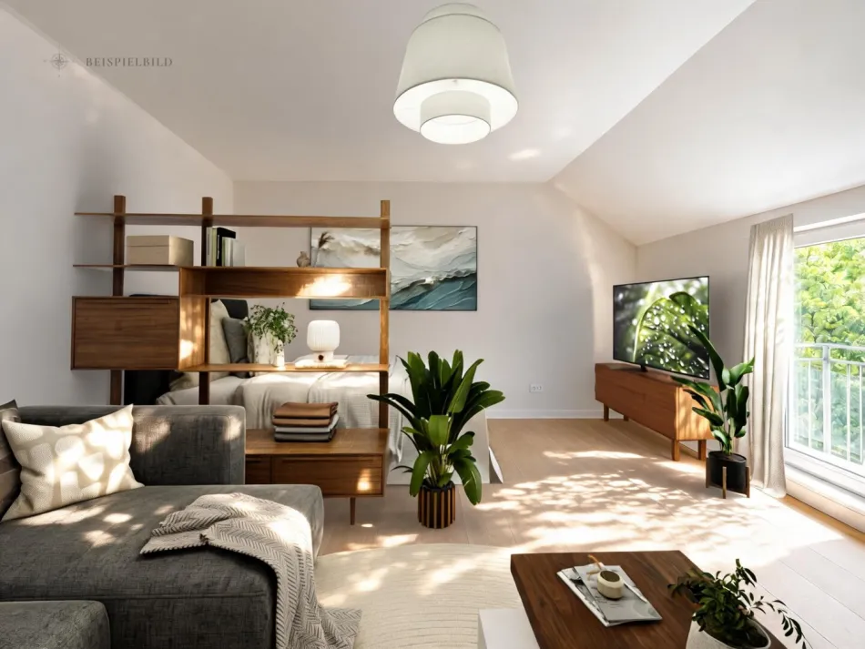 Anlegerwohnung in Graz: 32 m², frisch saniert & vermietet mit über 4 % Rendite - Titelbild