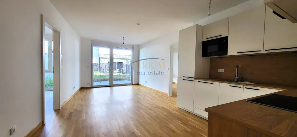 Erstbezug 3-Zi Gartenwohnung mit Terrasse, Fußbodenheizung & Einbauküche in 1220 Wien! - Bild