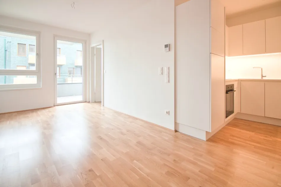 Moderne 2-Zimmer-Wohnung mit Balkon in ruhiger Lage - Titelbild