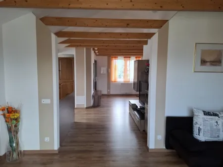 Wohnzimmer Wohnung Dachgeschoss