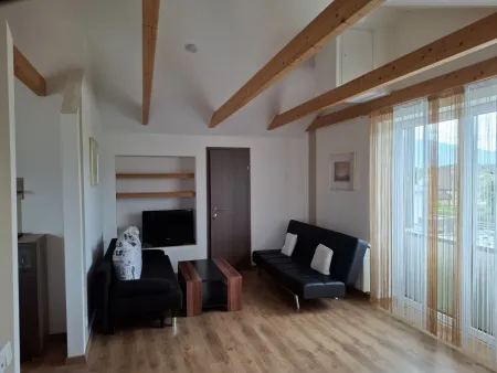 Wohnzimmer Wohnung Dachgeschoss