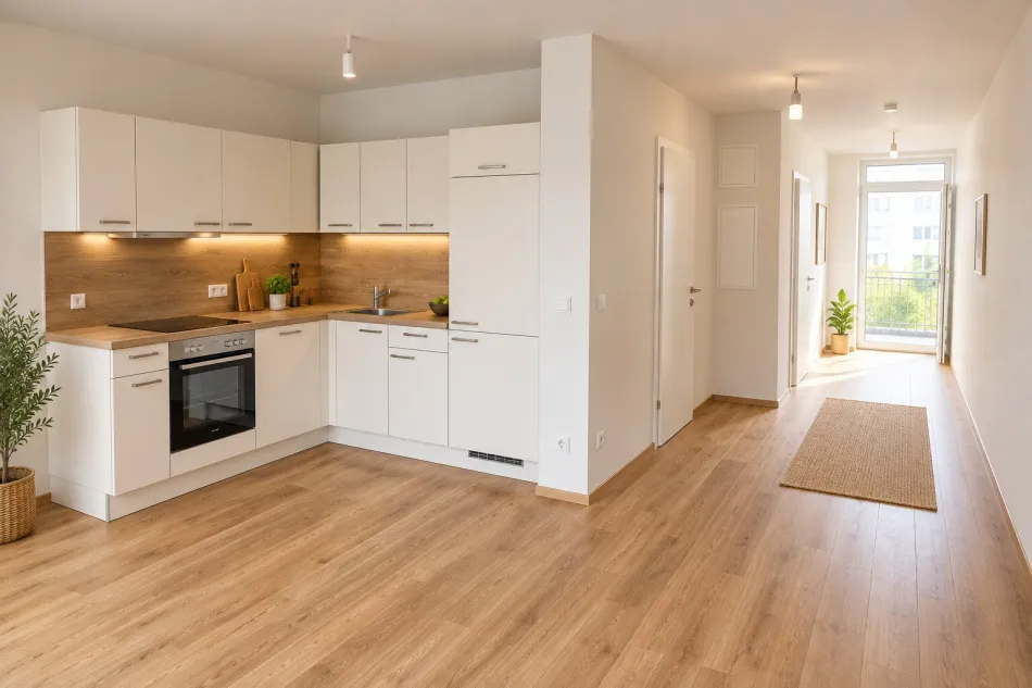 IHRE NEUE 2-Zimmer-Wohnung mit herrlichem Balkon und Tiefgaragenparkplatz in Liebenau - Titelbild