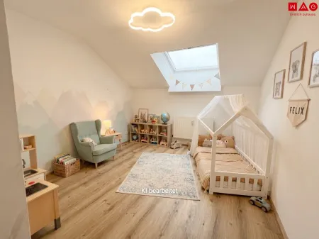 Kinderzimmer KI generiert