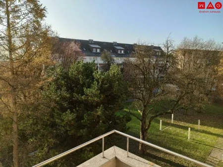 Aussicht vom Balkon