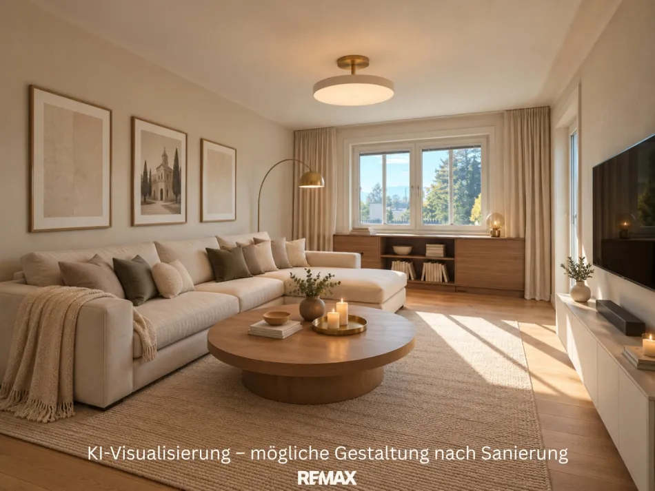 Zentrumsnahe 2-Zimmer-Eigentumswohnung mit Balkon und Gestaltungspotenzial - Titelbild
