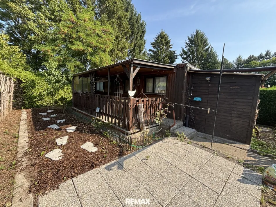 Mobilheim mit Seezugang, 2 Zimmer, Einbauküche, nur 27.000 € in Bad Sauerbrunn! - Bild