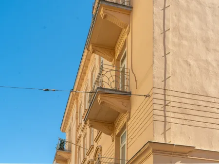 Fassade mit Loggia