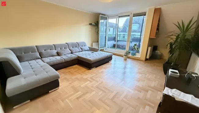 Großzügige 4-Zi-DG-Wohnung mit Terrasse & Garage - Bild