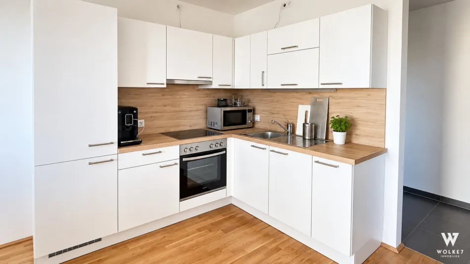 Moderne 2-Zimmer-Neubauwohnung | Balkon | Fußbodenheizung - Bild