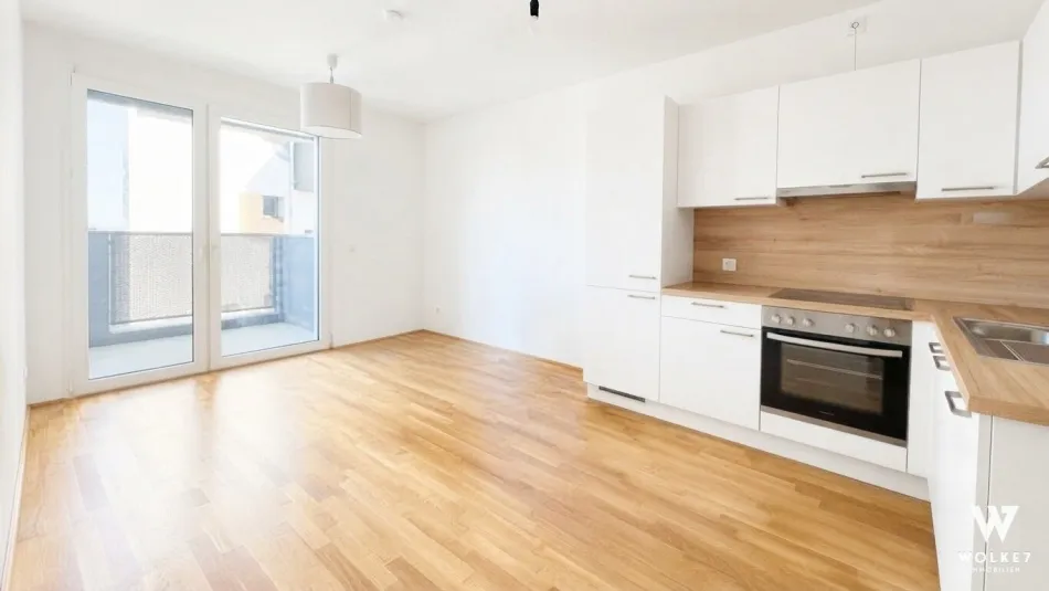 Moderne 2-Zimmer-Neubauwohnung | Balkon | Fußbodenheizung - Titelbild