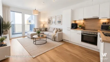 Moderne 2-Zimmer-Neubauwohnung | Balkon | Fußbodenheizung