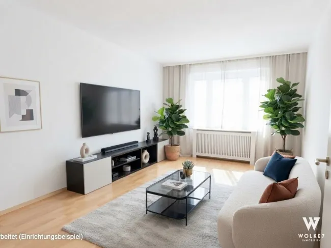 3-Zimmer-Wohnung mit separater Küche | ca. 88 m² | Ruhige Grünlage mit Top-Anbindung in Floridsdorf