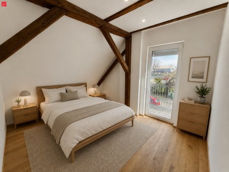 KI-visualisiertes Schlafzimmer