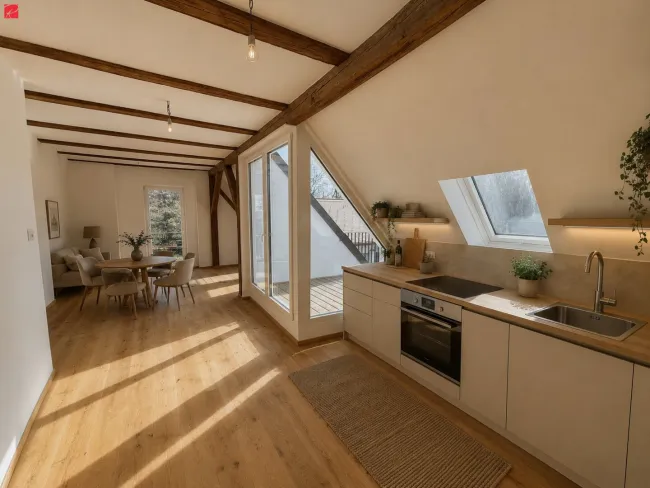 KI-visualisiertes Schlafzimmer