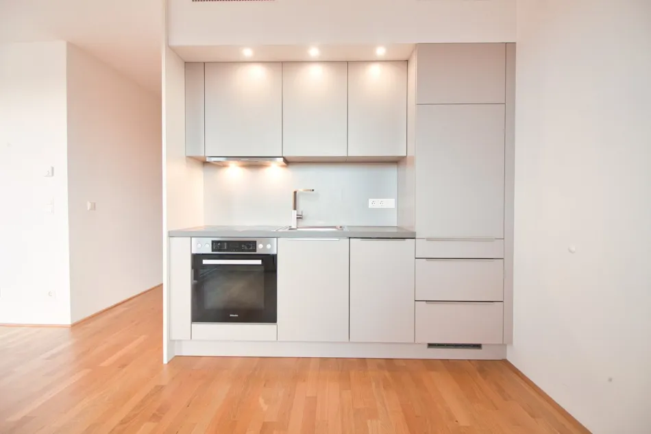 ALTE DONAU | LOGGIA | 1-Zimmer-Neubauwohnung | TOP Zustand mit moderner Einbauküche - Bild