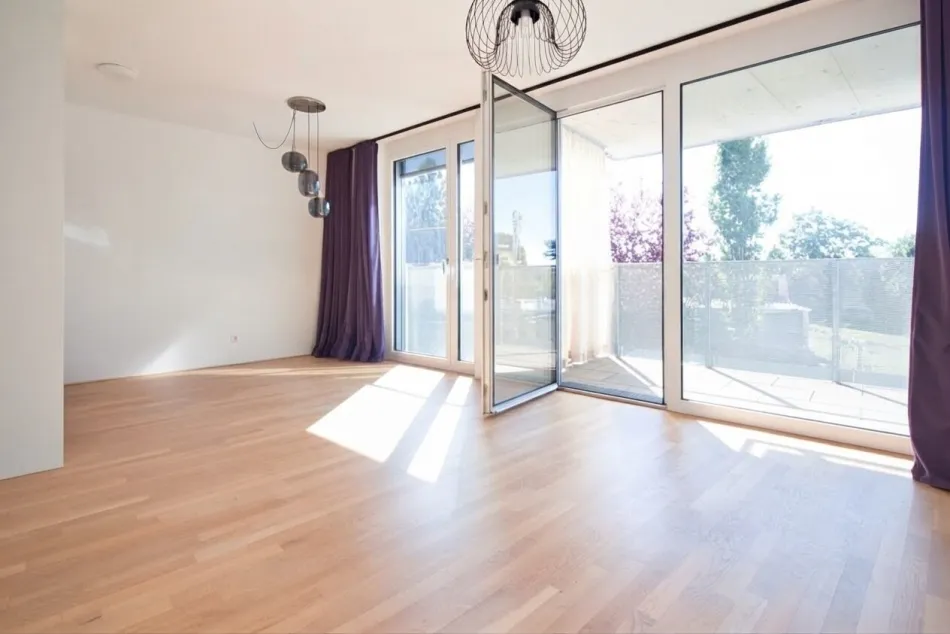 ALTE DONAU | LOGGIA | 1-Zimmer-Neubauwohnung | TOP Zustand mit moderner Einbauküche - Titelbild