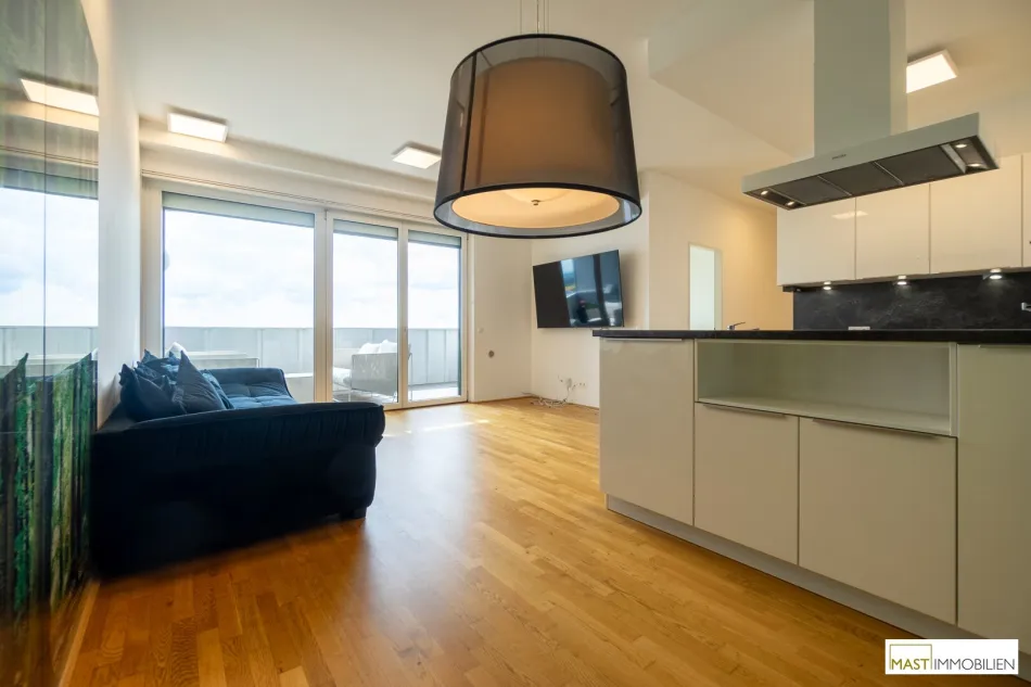 DACHGESCHOSS und FERNBLICK - 4 Zimmer Wohnung in Top Lage - KLIMAANLAGE - Bild