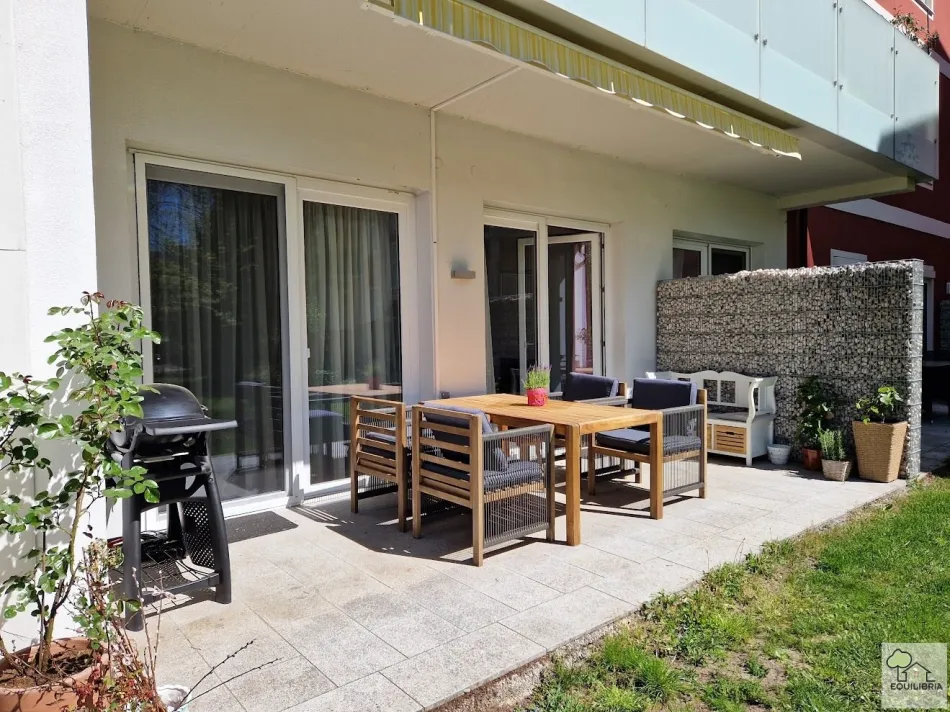 BAD ISCHL - ABSOLUTE TOP-LAGE MIT SIRIUSKOGEL-BLICK - Barrierefreie Terrassenwohnung mit TG-Platz - Bild