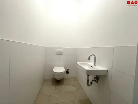 WC mit Handwaschbecken