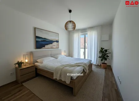 Möblierungsvorschlag Schlafzimmer KI generiert