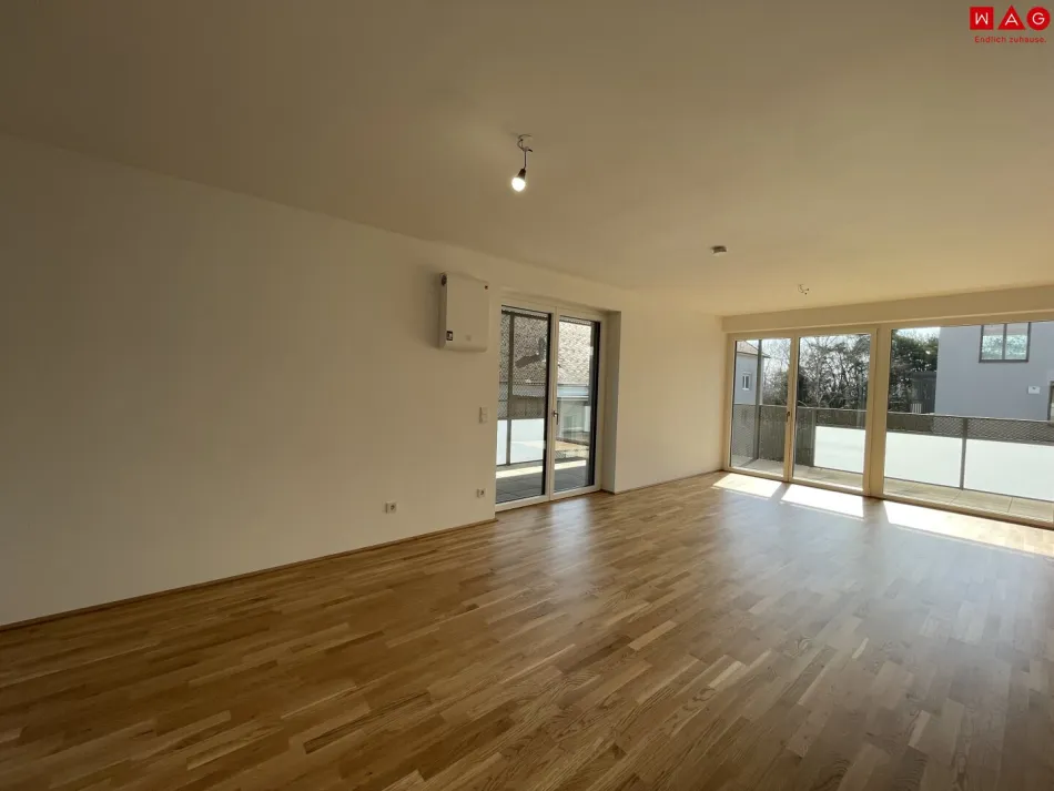 Wohnzimmer möbliert KI generiert