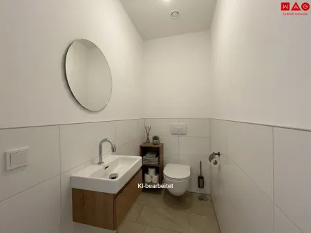 WC möbliert KI generiert
