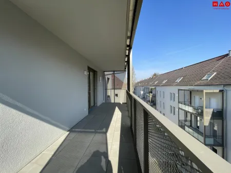 Balkon linke Seite