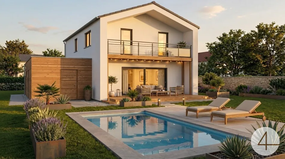 Traumhaftes Einfamilienhaus im Stile eines Chalets - Bild