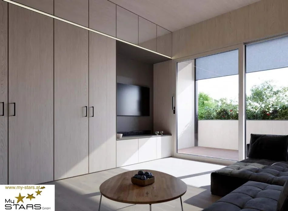 Moderne 30 m² Erstbezugs-Anleger-Wohnung mit Loggia & Stellplatz! - Titelbild