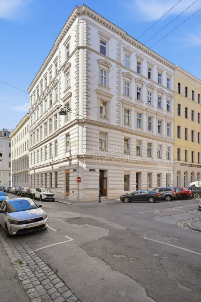 Leopoldstadt am Augarten | Wohnen, Werkstatt und Lager in einem Eckhaus - Bild