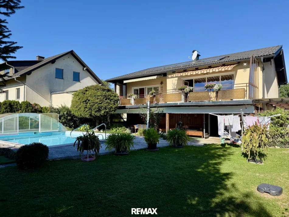 Familientraum - Ein Zuhause mit Gartenidylle, Pool und traumhaftem Grünblick! - Titelbild