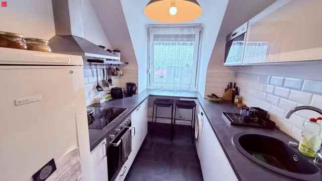 Neuwertige 3-Zimmer-Dachgeschosswohnung mit Gartenbenutzung - Bild