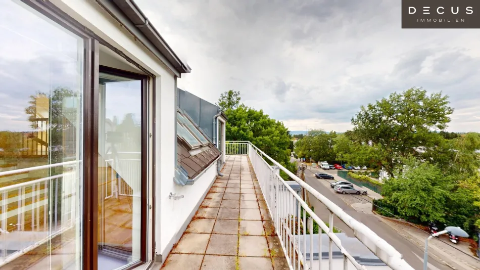 BLICK INS GRÜNE | TERRASSENTRAUM | SPEISING | 2 ZIMMER | 3D-RUNDGANG - Bild